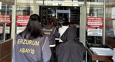 Erzurum'daki fuhuş operasyonunda 4 kişi tutuklandı
