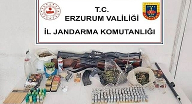 Erzurum Jandarması uyuşturucuya geçit vermedi