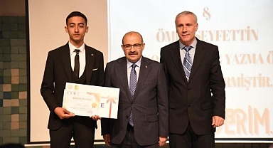 Fen lisesi öğrencisinden büyük başarı