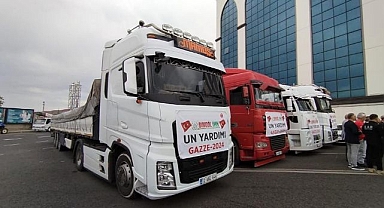 Gazze’ye 4 tır un yardımı...