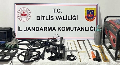 İzinsiz kazıya suçüstü