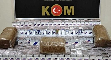 Kaçak tütün operasyonunda yakalandı