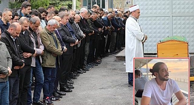 Kazada hayatını kaybeden genç son yolculuğuna uğurlandı