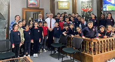 Minikler gazilerle buluştu