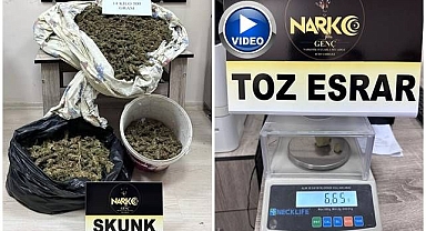 Narkotik ekipleri göz açtırmadı