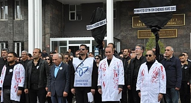 Öğretmenler şiddete hayır dedi