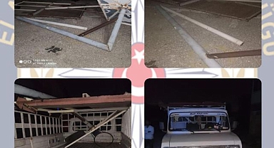 Okuldan malzeme çalanlara suçüstü