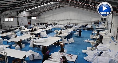 Oltu çuval fabrikası iş kapısı oldu