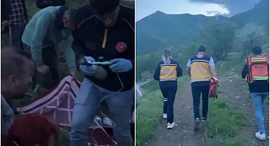 Ot toplarken rahatsızlandı! Yardımına ekipler yetişti