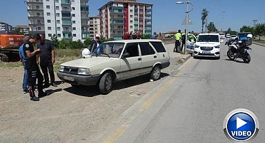 Polise saldıran sürücü gözaltında!