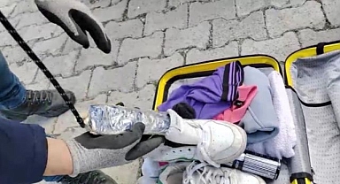 Spor ayakkabının içinden çıkan şoke etti!