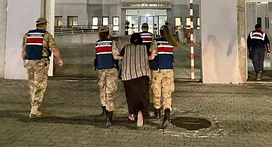 Suç makinası kadın yakayı ele verdi