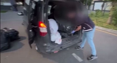 Takibe alınan araçlardan çıkanlar şoke etti
