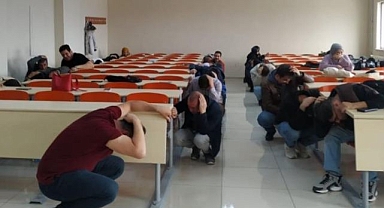 Üniversite öğrencilerine AFAD eğitimi
