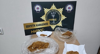 Uyuşturucu maddeyle yakalandı