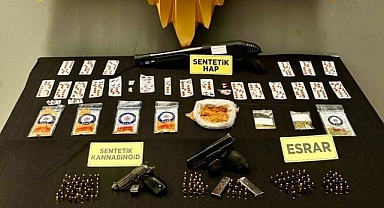 Uyuşturucu tacirleri yakayı ele verdi