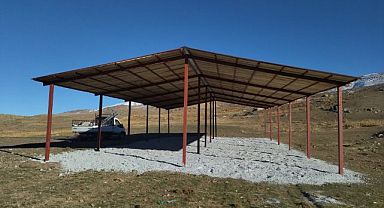 ERZURUM MERALARINDA HAYVAN GÖLGELİĞİ YAPILACAK