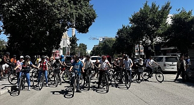 185'inci yıl anısına bisiklet turu