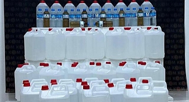 2 iş yerine kaçak alkol operasyonu