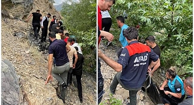 22 yaşındaki genç girdiği derede boğuldu