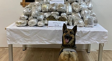 64 kilo uyuşturucu ele geçirildi