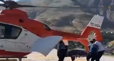 84 yaşındaki hasta için havalandılar