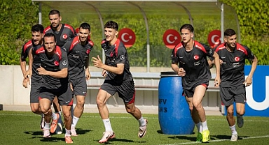 A Milli Takım'da Çekya maçı hazırlıkları sürüyor