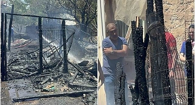 Ahır ve kümes alevlere teslim oldu!