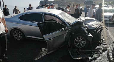 AK Partili Başkan kazada hayatını kaybetti
