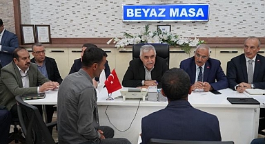 Aynalı, Erzurumluların sorunlarını dinledi