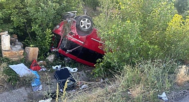 Bayram dönüşü feci kaza!