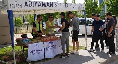Belediye öğrencileri yalnız bırakmadı