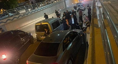 Düğün günü kabus gibi kaza!