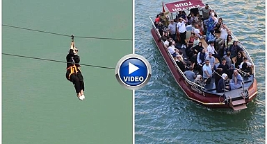 Dünyanın ikinci büyük kanyonunda zipline ve tekne keyfi