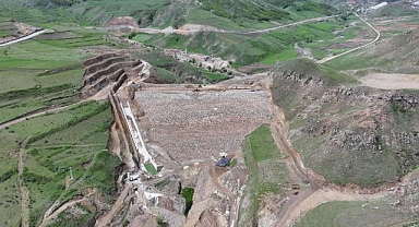 Erzurum'da o barajda sona gelindi! Eylül'de su tutacak