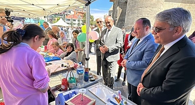 Erzurum'da öğrencilerden Filistin'e destek