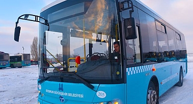 Erzurum'da otobüslerde nakit devri bitiyor