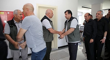 ​Erzurum OBM'de bayramlaşma töreni