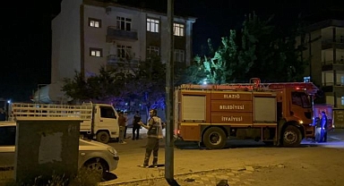 Evini yakmaya çalışan şahıs zor anlar yaşattı