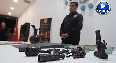 İran'a ait 55 eser Erzurum'da iade edildi