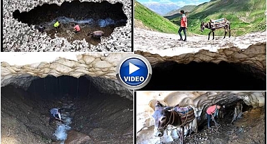 Kışın düşen çığ, tarlalara can suyu oldu