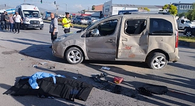 Küçük kız trafik kazasında can verdi