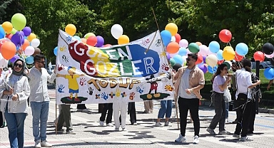 Lösemili çocuklar için yürüdüler