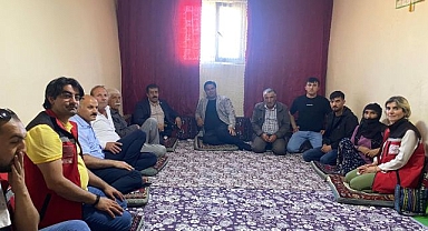 Milletvekili Fırat şehidin ailesini unutmadı