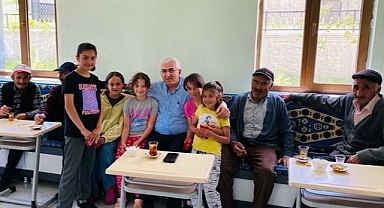 Milletvekili Öz, baba ocağında...