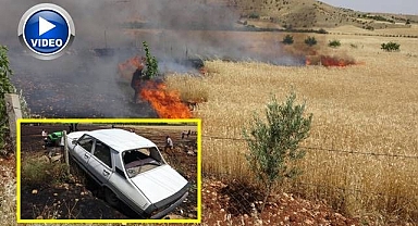 Önce kaza, sonra yangın!