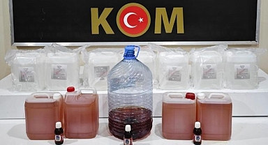 Sahte alkol üretimine suçüstü