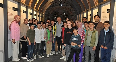 Tarihi yerinde öğreniyorlar