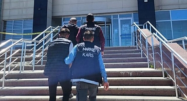 Uyuşturucuyu öyle bir yere sakladı ki...