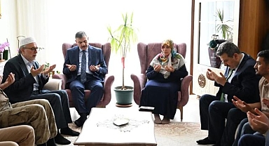 Vali Çiftçi şehidin ailesini yalnız bırakmadı